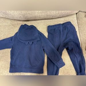 Navy Blue Matching Set 2T
